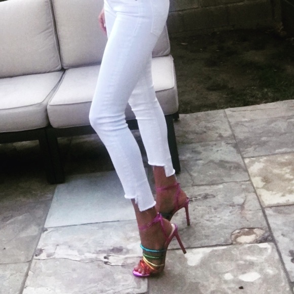 jessica simpson rainbow heels